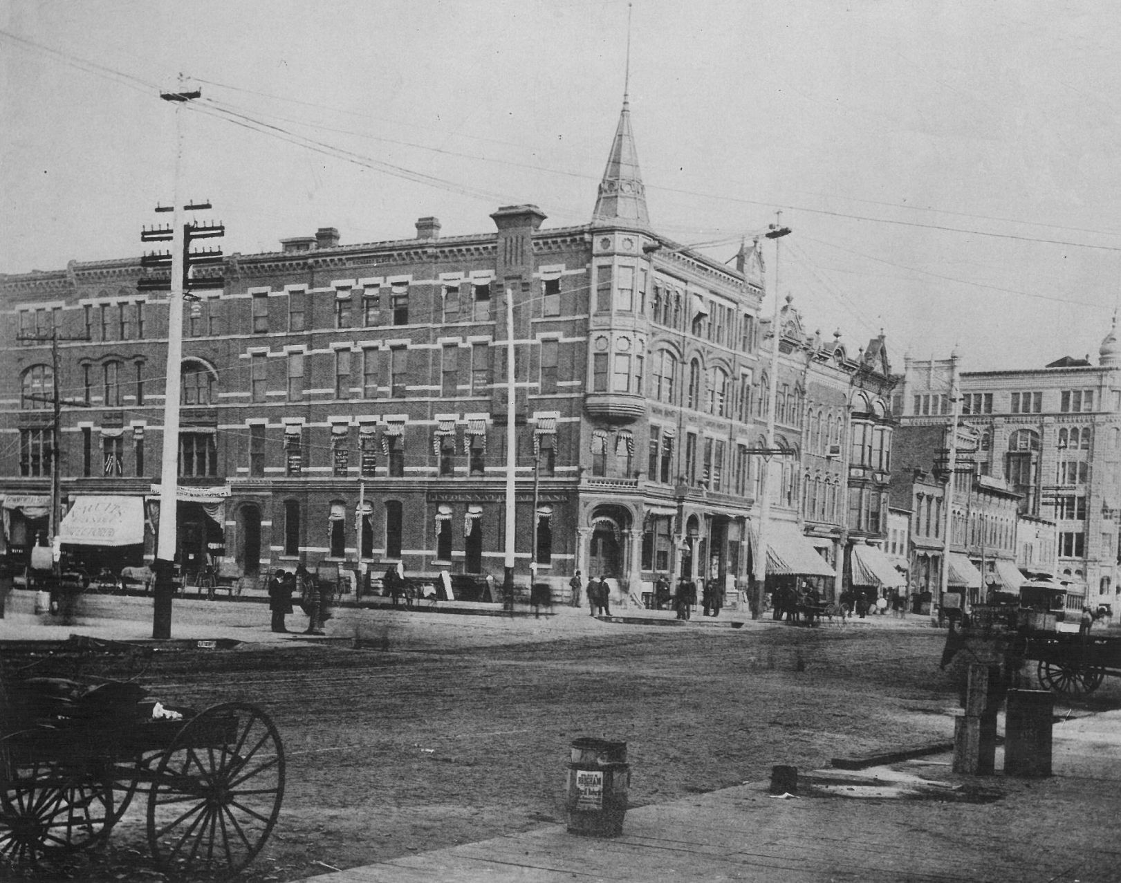 Lincoln Streets in 1885